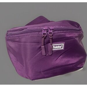 Foldie RFID Safe Waist Belt Bag Fanny Pack Unisex Crossbody PURPLE Lightweight